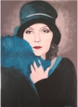 greta - acryl auf leinwand - 50 x 70