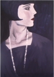 louise - acryl auf leinwand - 50 x 70
