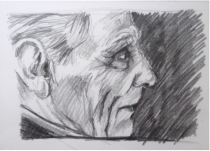 alfons - grafit auf papier